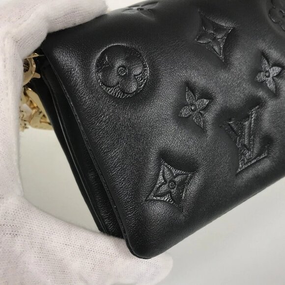 LOUIS VUITTON Monogram Embossed Coussin Belt Bag M81125 Hand bag - Picture 5 of 16